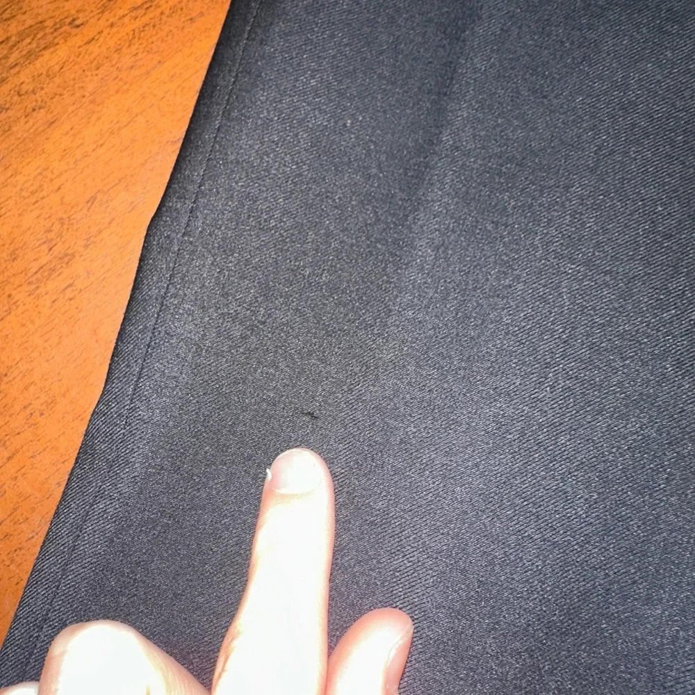 Cremieux Travel Smart Modern Fit Black Wool Blend Dress Pants Men's 32x32